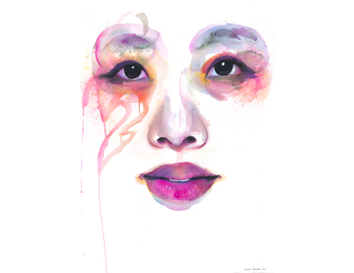 Watercolor Painting by Marion Bolognesi