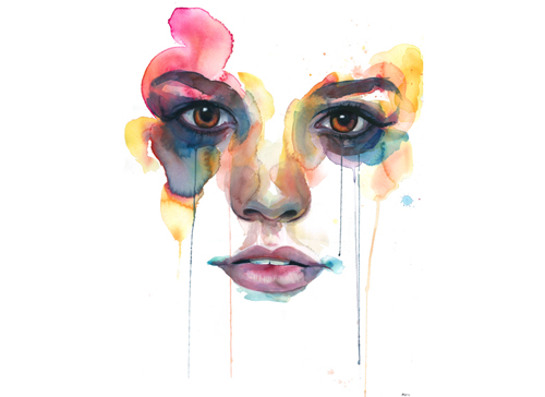 Watercolor Painting by Marion Bolognesi