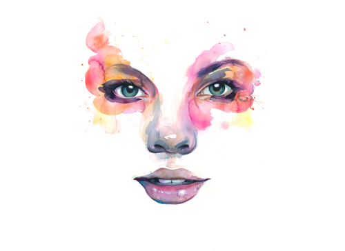 Watercolor Painting by Marion Bolognesi