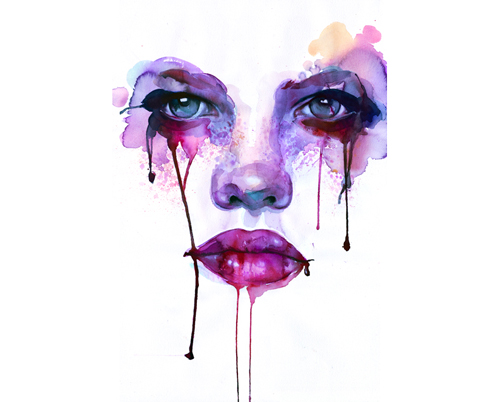 Watercolor Painting by Marion Bolognesi