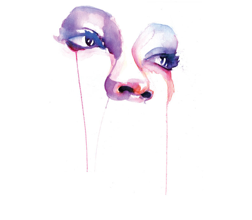 Watercolor Painting by Marion Bolognesi
