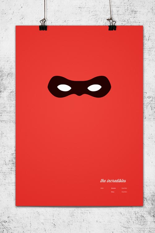 10 Creative Minimalist Pixar Posters by Wonchan Lee