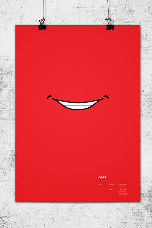10 Creative Minimalist Pixar Posters by Wonchan Lee