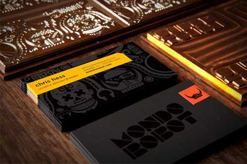 10 Creative Robot Business Card Design