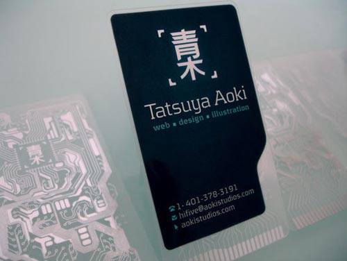 10 Creative Robot Business Card Design
