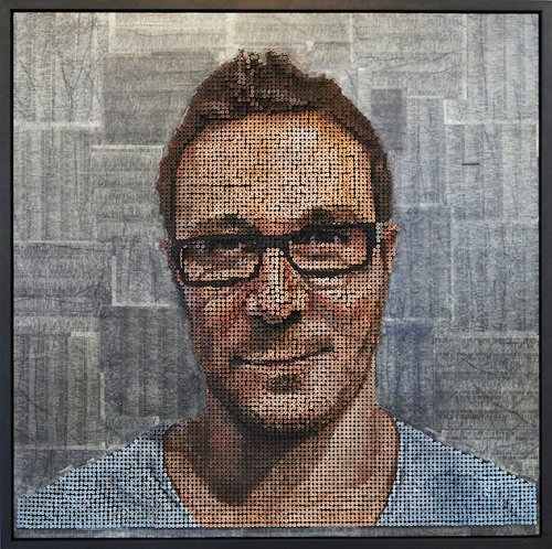 3D Screw Portraits By Andrew Myers 3D Screw Portraits By Andrew Myers