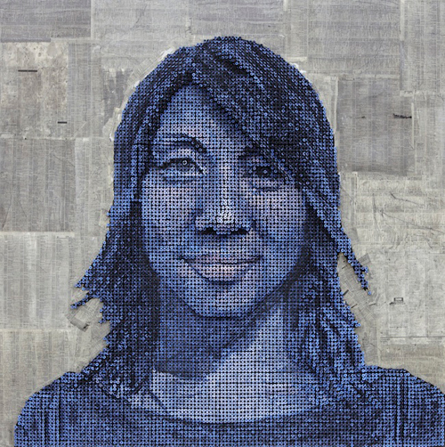 3D Screw Portraits By Andrew Myers 3D Screw Portraits By Andrew Myers