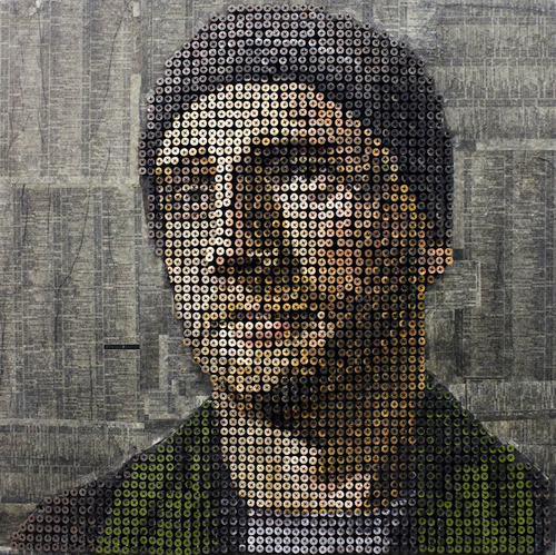 3D Screw Portraits By Andrew Myers 3D Screw Portraits By Andrew Myers