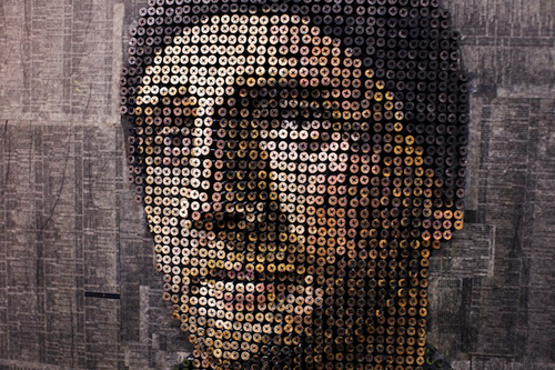 3D Screw Portraits By Andrew Myers 3D Screw Portraits By Andrew Myers
