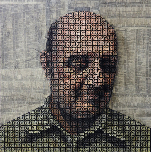 3D Screw Portraits By Andrew Myers 3D Screw Portraits By Andrew Myers