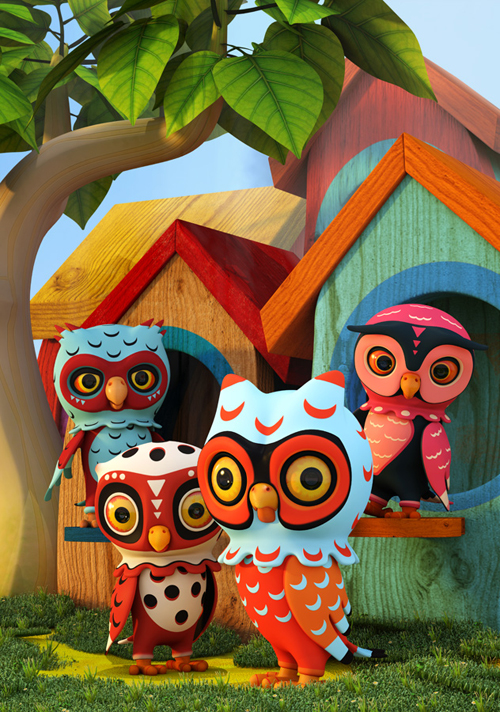 Beautiful 3D Illustrations by Teodoru Badiu