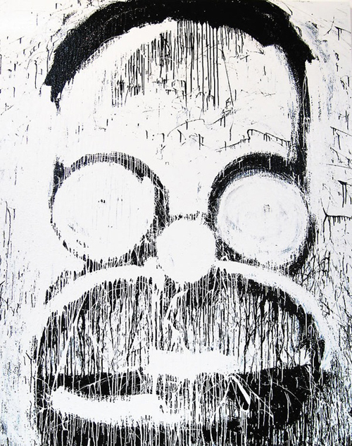 Cartoon Noir Painting Series by Joyce Pensato Cartoon Noir Painting Series by Joyce Pensato