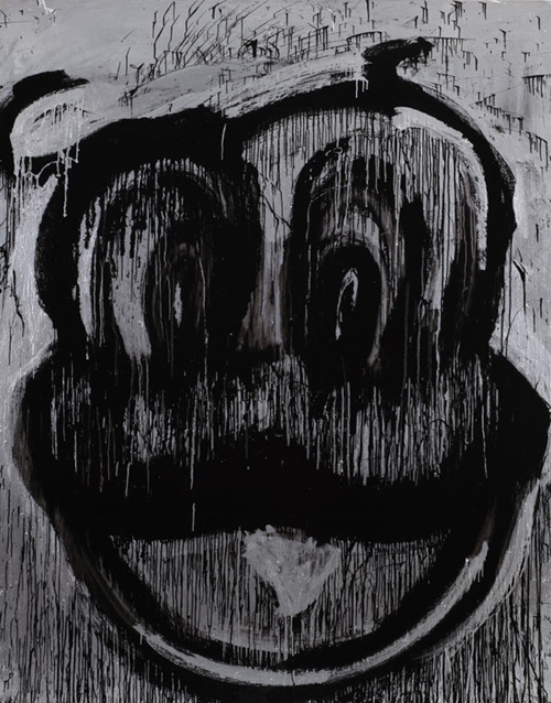 Cartoon Noir Painting Series by Joyce Pensato Cartoon Noir Painting Series by Joyce Pensato
