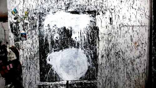 Cartoon Noir Painting Series by Joyce Pensato Cartoon Noir Painting Series by Joyce Pensato