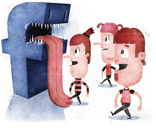 Editorial Illustrations by Tuomas Ikonen