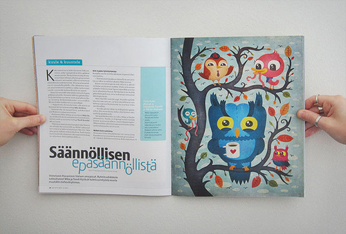 Editorial Illustrations by Tuomas Ikonen