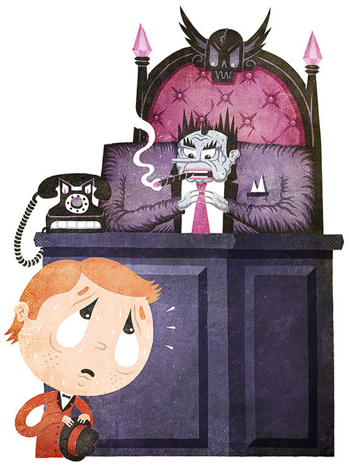 Editorial Illustrations by Tuomas Ikonen