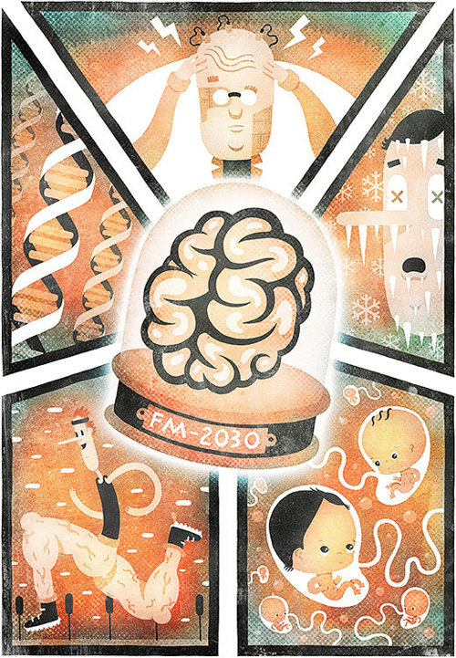 Editorial Illustrations by Tuomas Ikonen