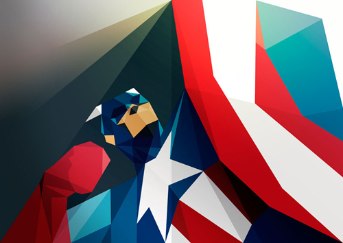 Polygonal Illustrations by Liam Brazier Polygonal Illustrations by Liam Brazier