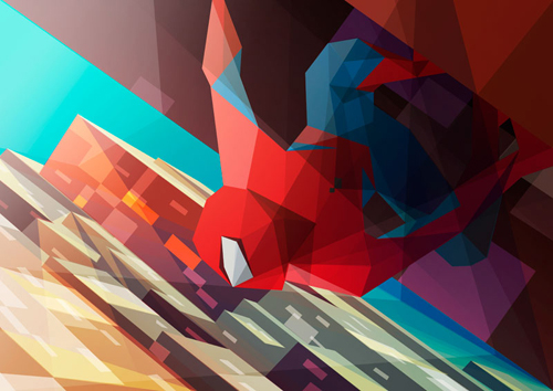 Polygonal Illustrations by Liam Brazier Polygonal Illustrations by Liam Brazier