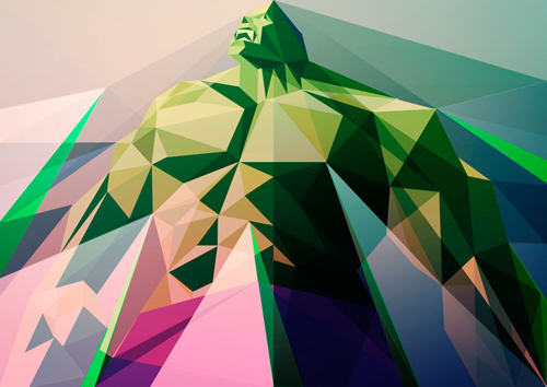Polygonal Illustrations by Liam Brazier Polygonal Illustrations by Liam Brazier