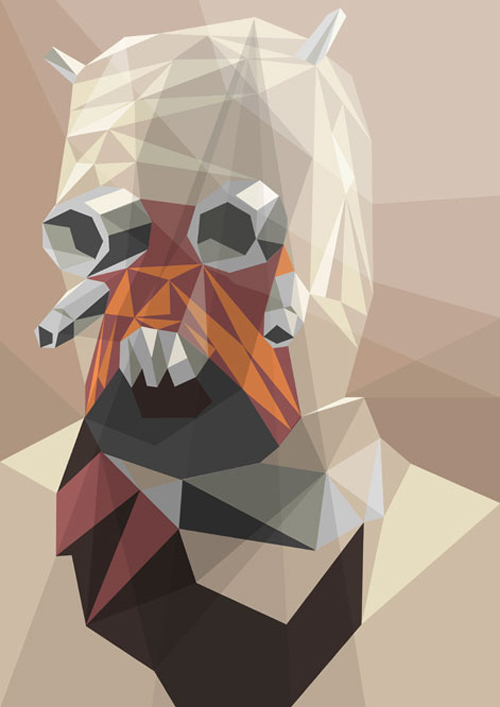 Polygonal Illustrations by Liam Brazier Polygonal Illustrations by Liam Brazier