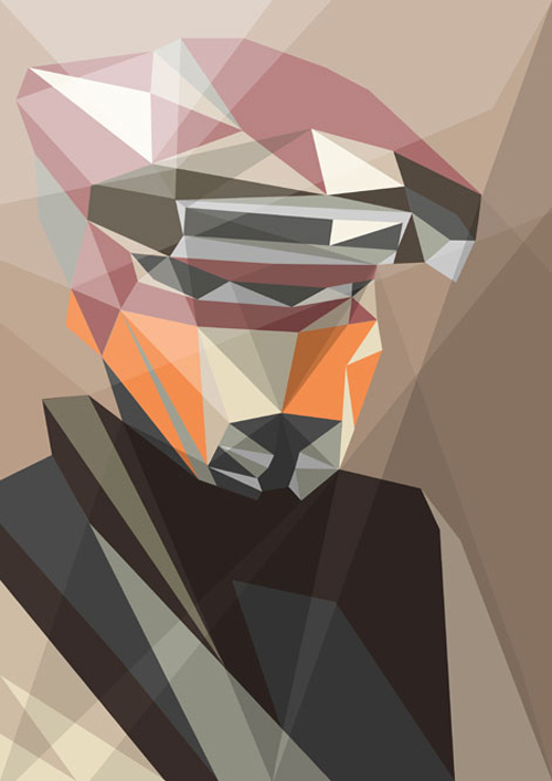 Polygonal Illustrations by Liam Brazier Polygonal Illustrations by Liam Brazier