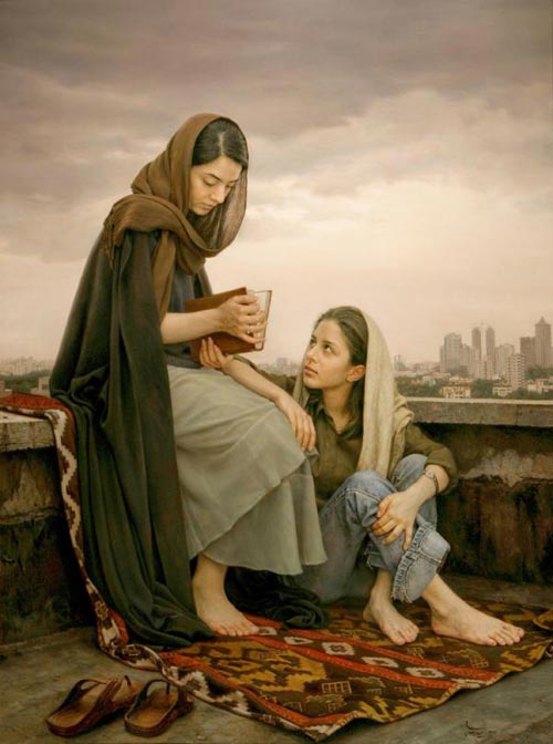 12 Amazing Paintings by Iman Maleki