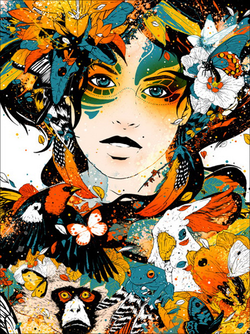 12 Stunning Illustrations by Marumiyan