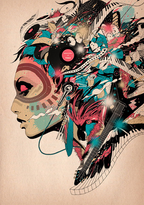 12 Stunning Illustrations by Marumiyan