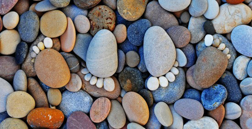 Amazing Stone Footprints by Iain Blake