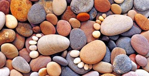 Amazing Stone Footprints by Iain Blake