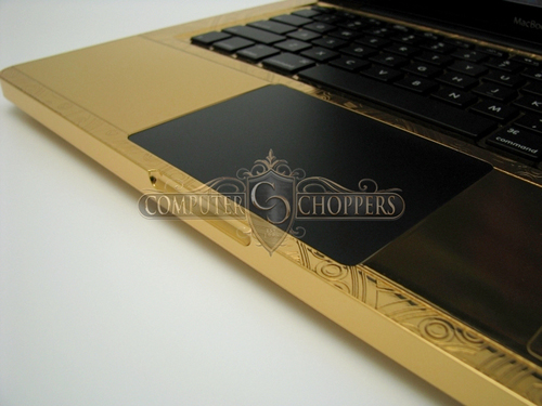 Apple MacBook Pro Gets a Gold and Diamond Makeover