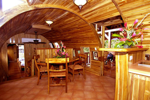 Salvaged Boeing 727 Airplane Converted into Hotel Room
