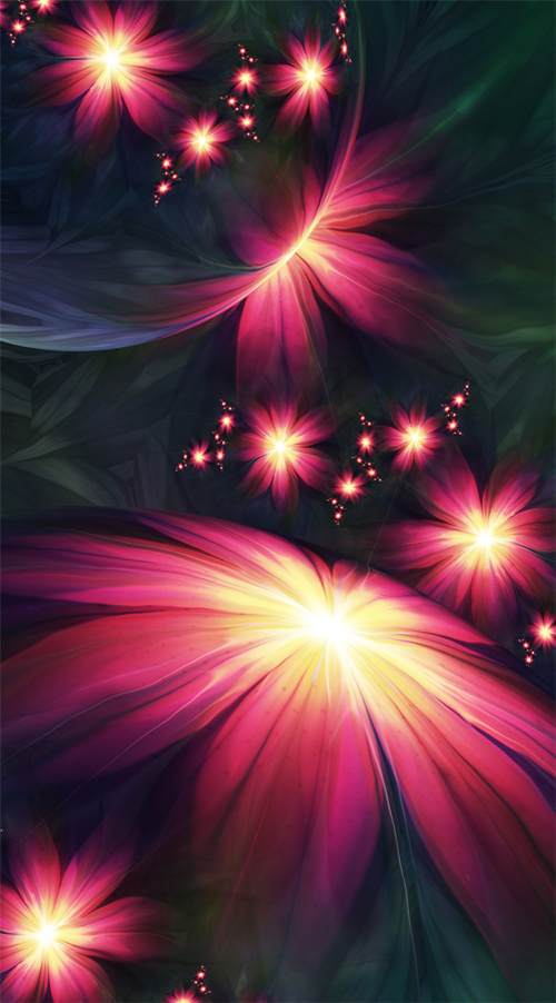UltraFractal Flowers by Chiara Biancheri