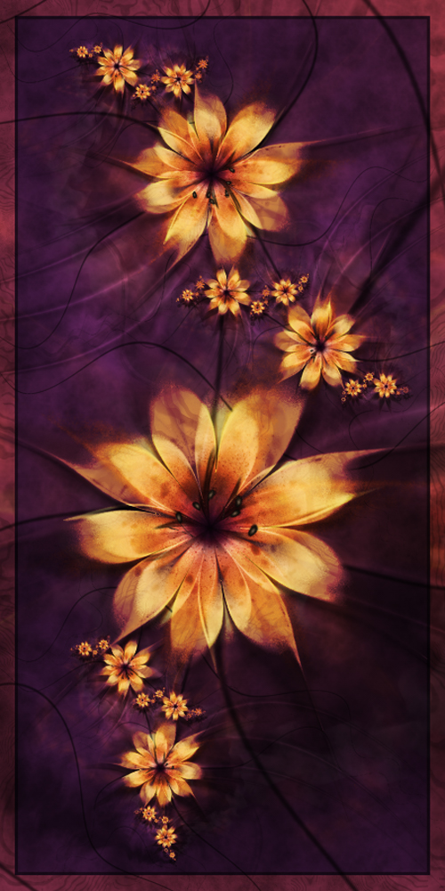 UltraFractal Flowers by Chiara Biancheri