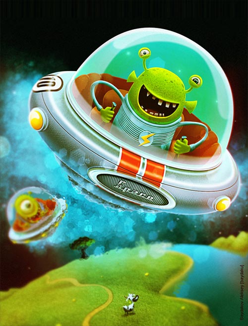 Great Illustrations by Aleksey Baydakov