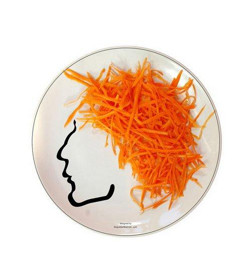 Plates With Faces by Boguslaw Sliwinski
