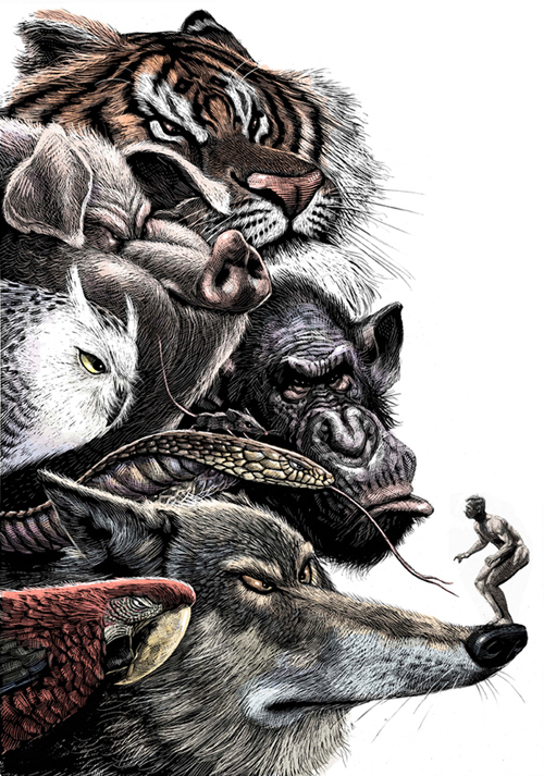 Satire and Animals by Ricardo Martinez Satire and Animals by Ricardo Martinez