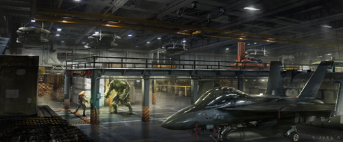 The Avengers Concept Art by Steve Jung
