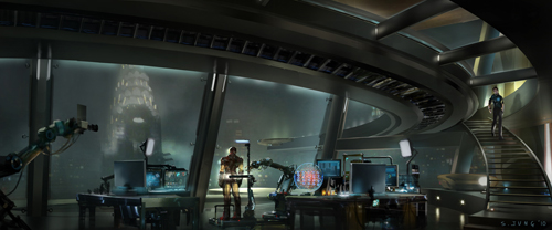 The Avengers Concept Art by Steve Jung