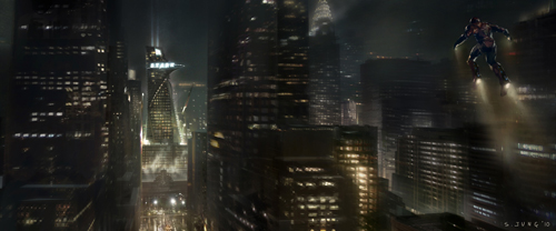 The Avengers Concept Art by Steve Jung