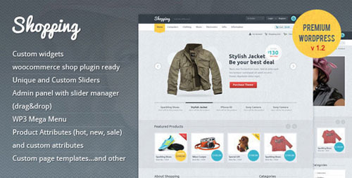 Shopping Cart Themes Wordpress eCommerce Themes