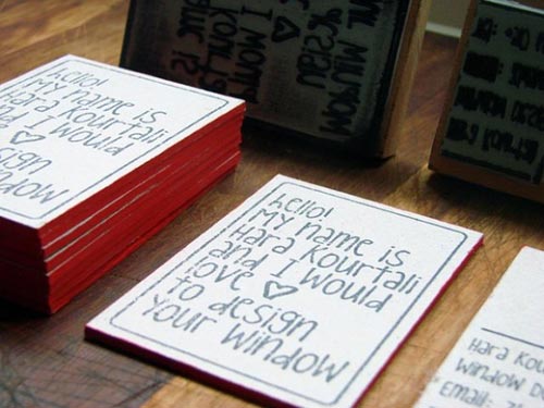 Business Card Inspiration
