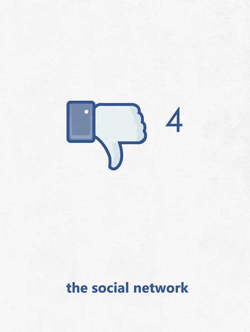 Minimalistic Hollywood Poster by Subhajyoti Ghosh