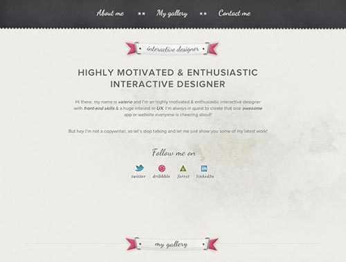 Single Page Layouts
