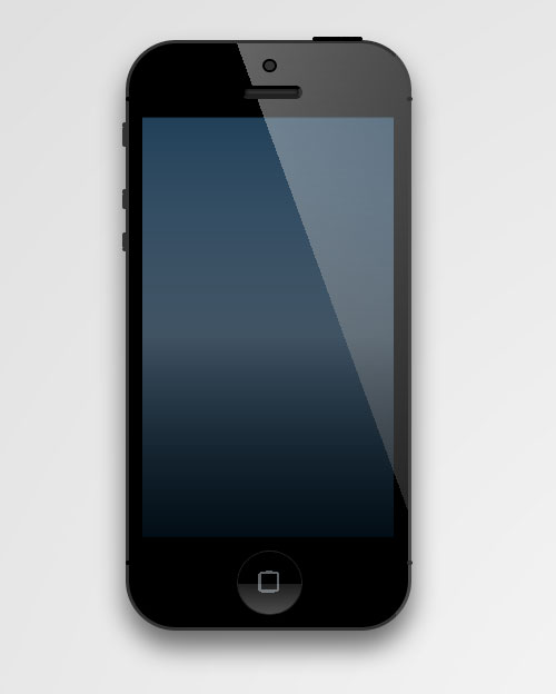 iPhone 5 Created with CSS3