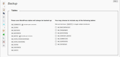 WordPress Backup Plugins