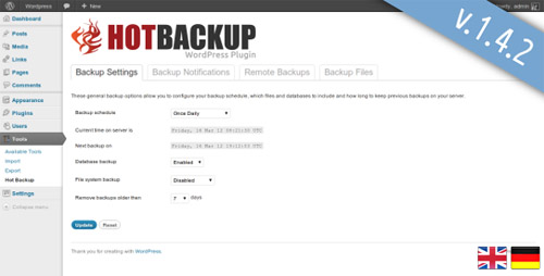 WordPress Backup Plugins