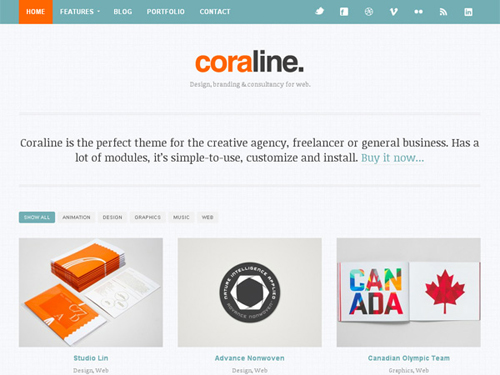 Grid Style WordPress Themes